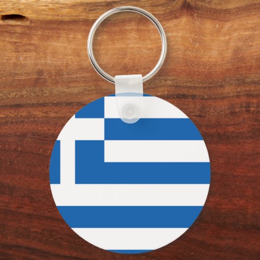 Flagge Griechenlands Schlüsselanhänger (Vorderseite)