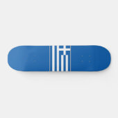 Flagge Griechenlands Skateboard (Horizontal)