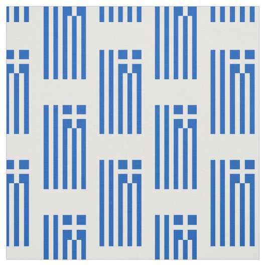 Flagge Griechenlands Stoff (Muster)