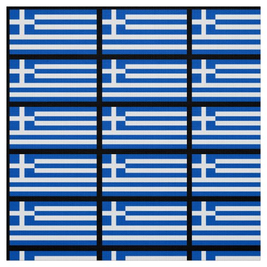 Flagge Griechenlands Stoff (Muster)