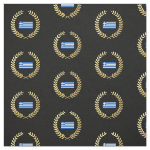 Flagge Griechenlands Stoff