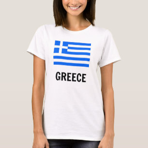 Flagge Griechenlands T-Shirt