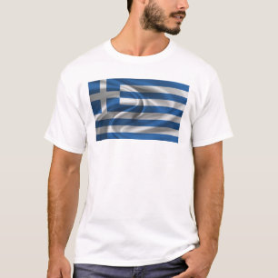 Flagge Griechenlands T-Shirt
