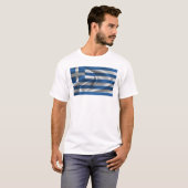 Flagge Griechenlands T-Shirt (Vorne ganz)