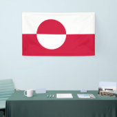 Flagge Grönlands Banner (Messeveranstaltung)