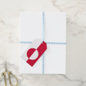 Flagge Grönlands Geschenkanhänger (Mit Garn)
