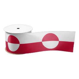 Flagge Grönlands Satinband