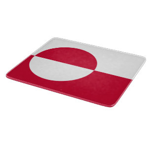 Flagge Grönlands Schneidebrett