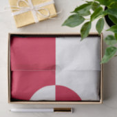 Flagge Grönlands Seidenpapier (Geschenk)