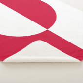 Flagge Grönlands Sherpadecke (3/4)