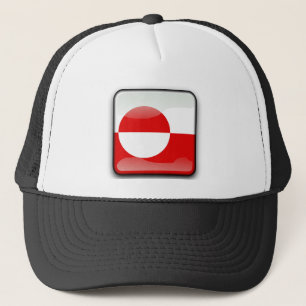 Flagge Grönlands Truckerkappe