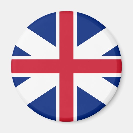 Flagge Großbritanniens (1707-1800) Magnet (Vorne)