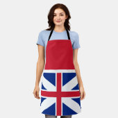 Flagge Großbritanniens (1707-1800) Schürze (Getragen)