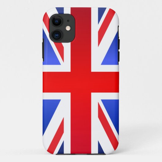 Flagge Großbritanniens Case-Mate iPhone Hülle (Rückseite)