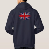 Flagge Großbritanniens Hoodie (Rückseite)