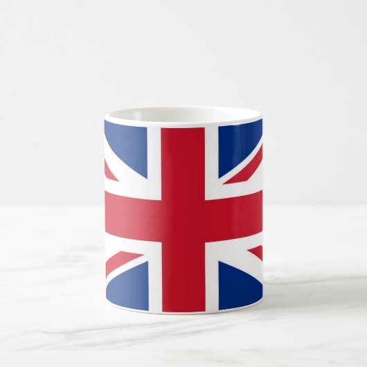 Flagge Großbritanniens Kaffeetasse (Mittel)