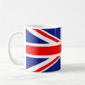 Flagge Großbritanniens Kaffeetasse (Links)