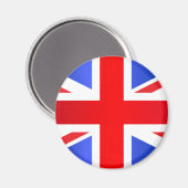 Flagge Großbritanniens Magnet (Vorderseite/Rückseite)