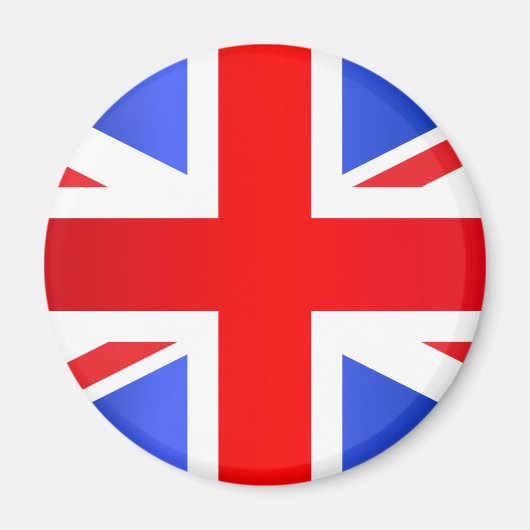 Flagge Großbritanniens Magnet (Vorne)