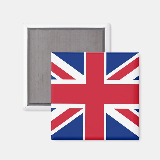 Flagge Großbritanniens Magnet (Vorderseite/Rückseite)