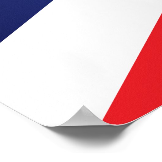 Flagge Großbritanniens Poster (Ecke)