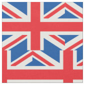 Flagge Großbritanniens Stoff (Nahaufnahme)