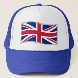 Flagge Großbritanniens Truckerkappe