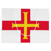 Flagge Große Geschenktüte (Rückseite)