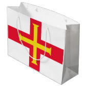 Flagge Große Geschenktüte (Rückseite Schrägansicht)