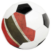 Flagge Grunge Trinidad und Tobago Fußball (Dreiviertel)