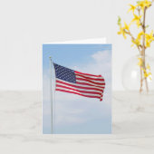 Flagge-Gruß oder Notecard #2 Karte (Gelbe Blume)