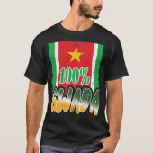 Flagge Guadeloupe 971 Gwada T-Shirt (Vorderseite)