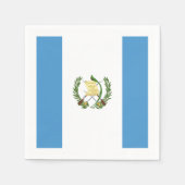 Flagge: Guatemala Serviette (Vorderseite)