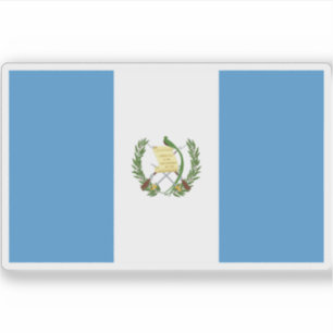 Flagge Guatemalas Aufkleber