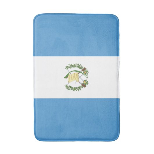 Flagge Guatemalas Badematte (Vorderseite Vertikal)