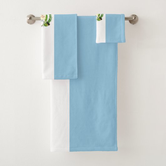 Flagge Guatemalas Badhandtuch Set (Insitu)