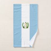 Flagge Guatemalas Badhandtuch Set (Handtuch)