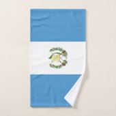 Flagge Guatemalas Badhandtuch Set (Handtuch)