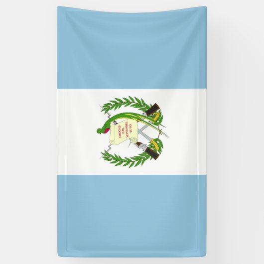 Flagge Guatemalas Banner (Vertikal)