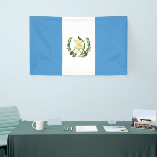 Flagge Guatemalas  Banner (Messeveranstaltung)