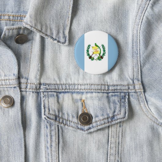 Flagge Guatemalas Button (Beispiel)