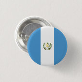 Flagge Guatemalas Button (Vorne & Hinten)
