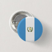 Flagge Guatemalas Button (Vorne & Hinten)
