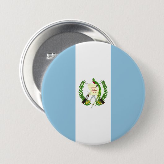 Flagge Guatemalas Button (Vorne & Hinten)