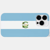 Flagge Guatemalas Case-Mate iPhone Hülle (Rückseite (Horizontal))