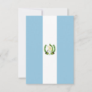 Flagge Guatemalas Dankeskarte