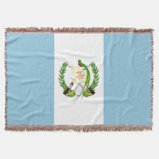 Flagge Guatemalas Decke (Vorderseite)