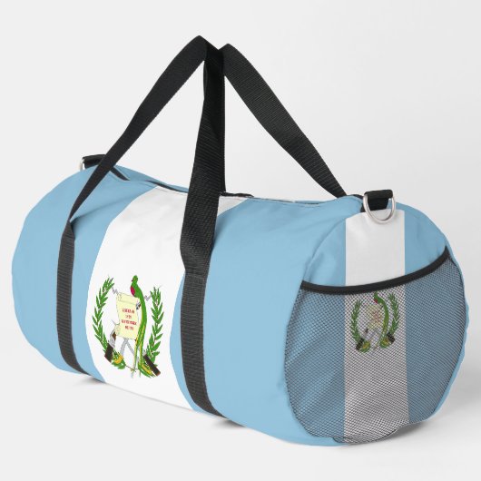 Flagge Guatemalas Duffle Bag (Rechte Ecke)