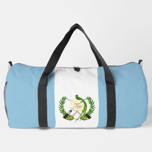 Flagge Guatemalas Duffle Bag (Rückseite)