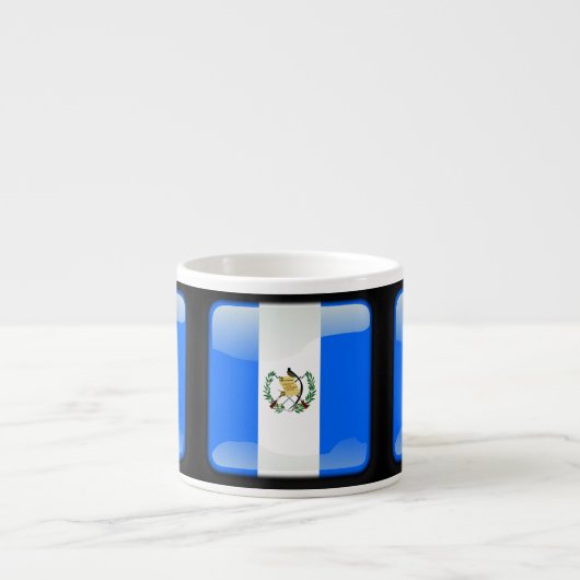 Flagge Guatemalas Espressotasse (Vorderseite)